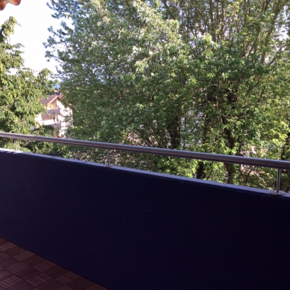 Sehr gepflegte 3,5 Zimmer Wohnung mit Balkon, EBK und Garage