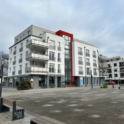 T4 avec balcon et parking à Kehl Schneeflären