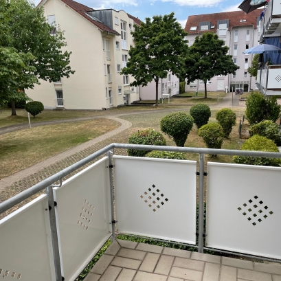 Appartement F1 avec balcon, place de parking en souterrain à Kehl, vendu loué