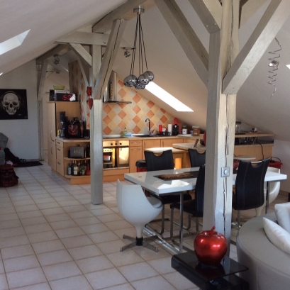 großzügige 2 Zimmer DG-Wohnung mit Garage und Stellplatz , in Willstätt-Eckartsweier