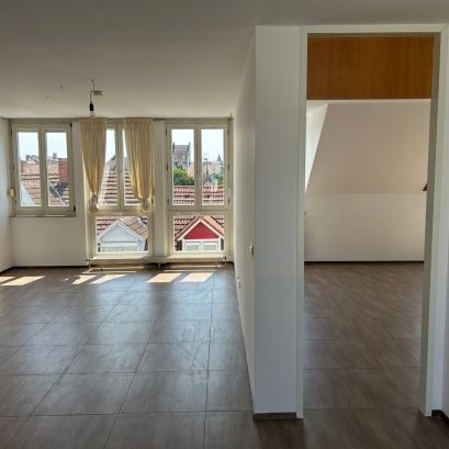 Helle 2,5 Zimmer-Wohnung mit großer Terrasse - Kehl Zentrum